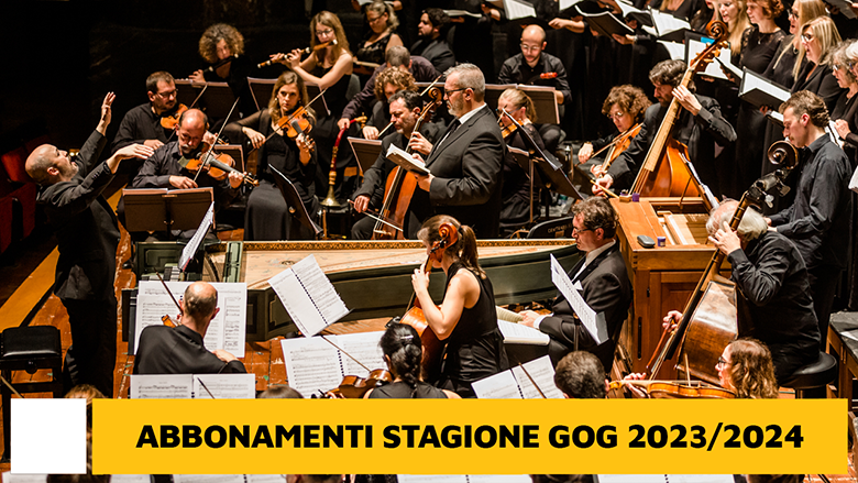 Abbonamenti Stagione GOG Giovine Orchestra Genovese 2023-2024	